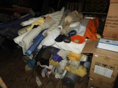 *Large Quantity of Assorted Fabric and Cloths (Var