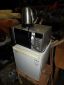 *LG Countertop Refrigerator, Microwave Oven and a