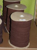 *Three Rolls of Brown Lace Edging