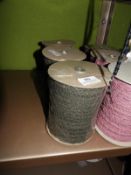 *Three Rolls of Olive Green Lace Edging