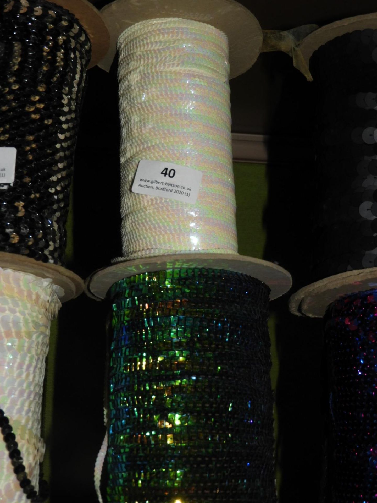 *Two Rolls of Coloured Sequins (as per photograph)