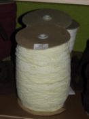 *Three Rolls of Ivory Lace Edging