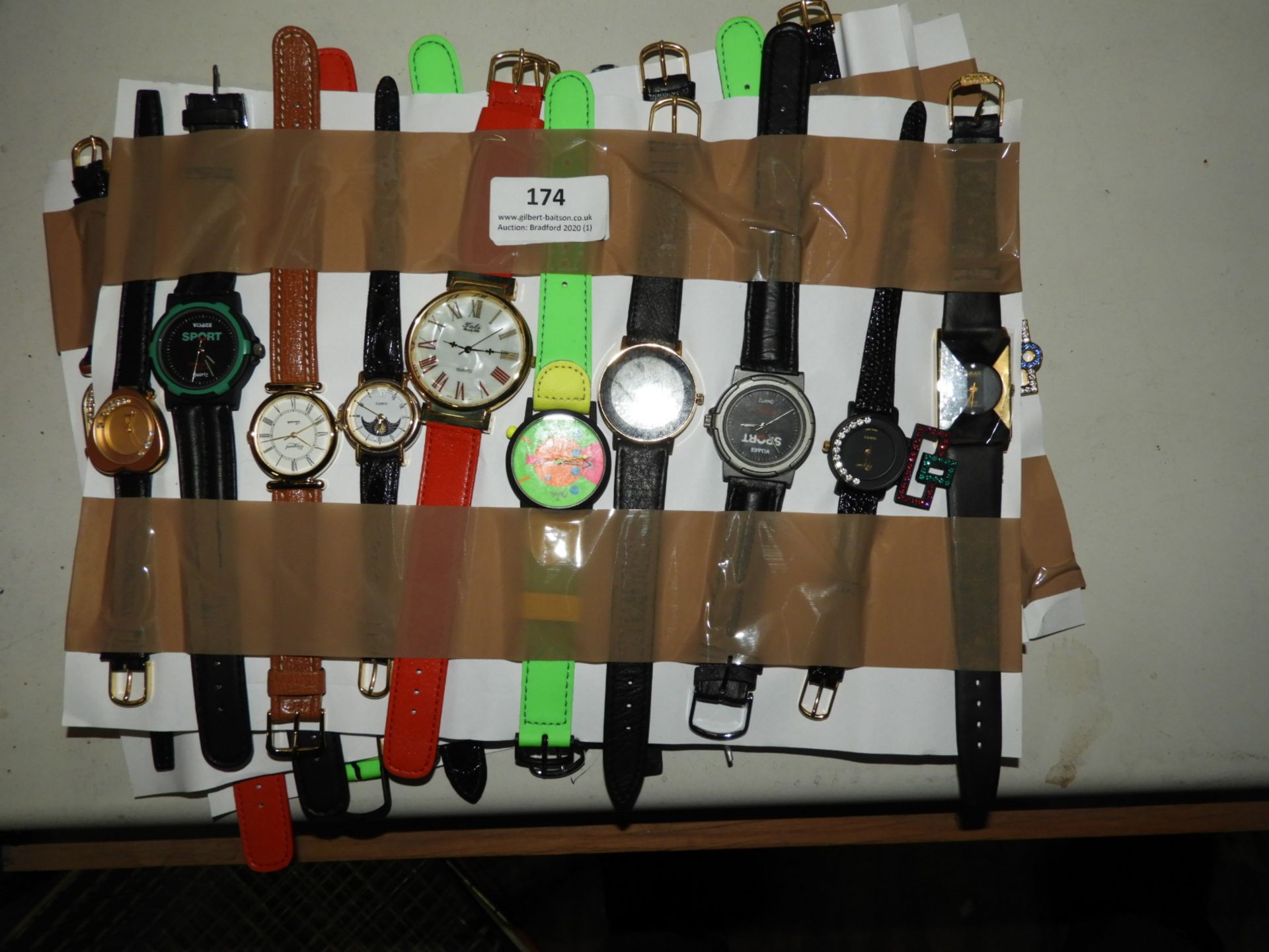 *10 Assorted Fashion Watches