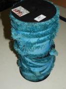 *Two Rolls of Turquoise Fringing