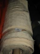 *27m Roll of Cream Upholstery Cloth