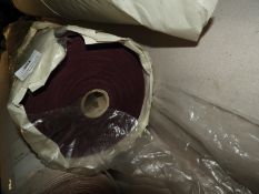 *50m Roll Burgundy Plastic Sheeting