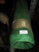 *30m Roll of Faux Suede Green Fabric