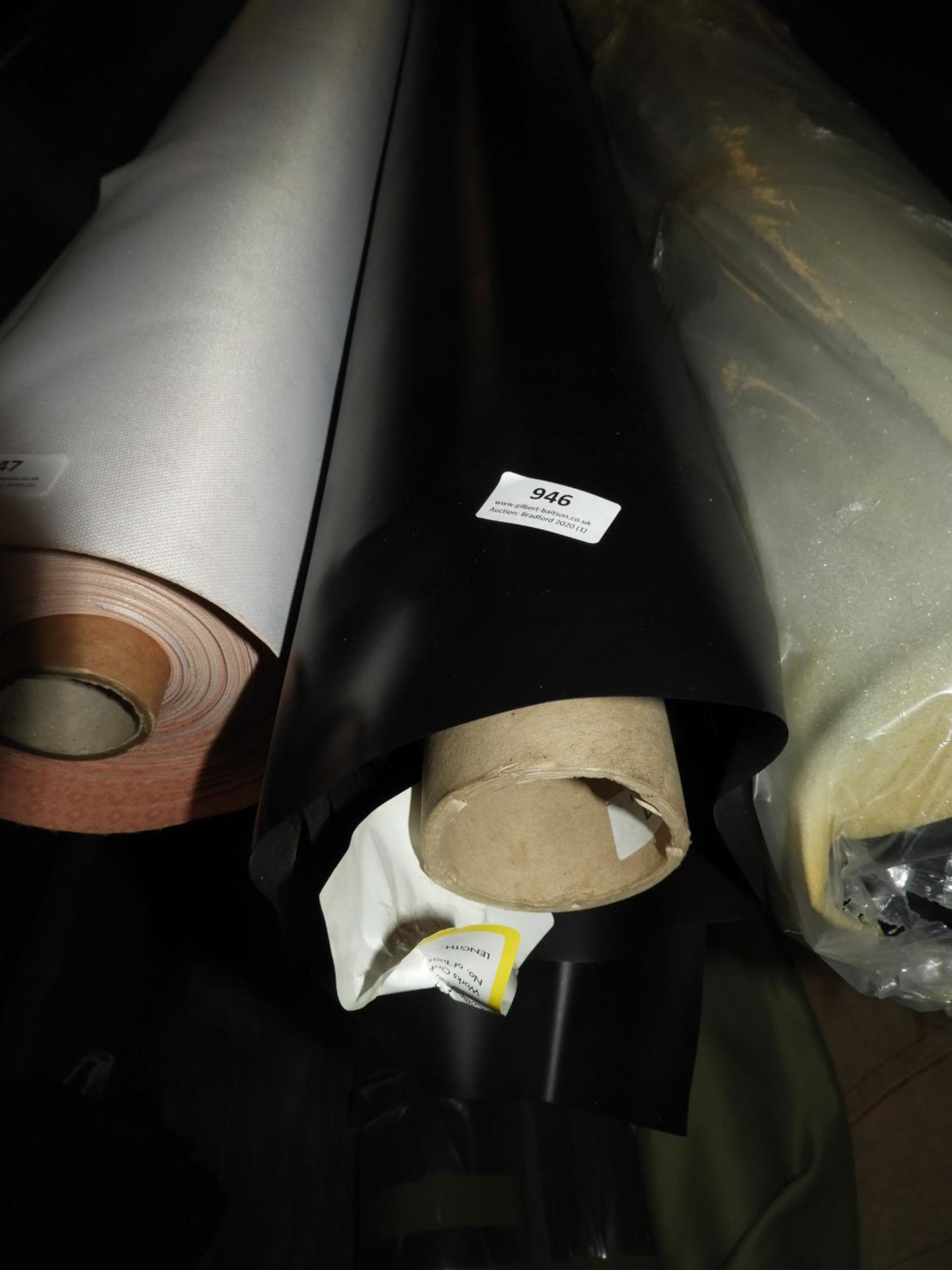 *~50m Roll of Black Plastic Sheeting