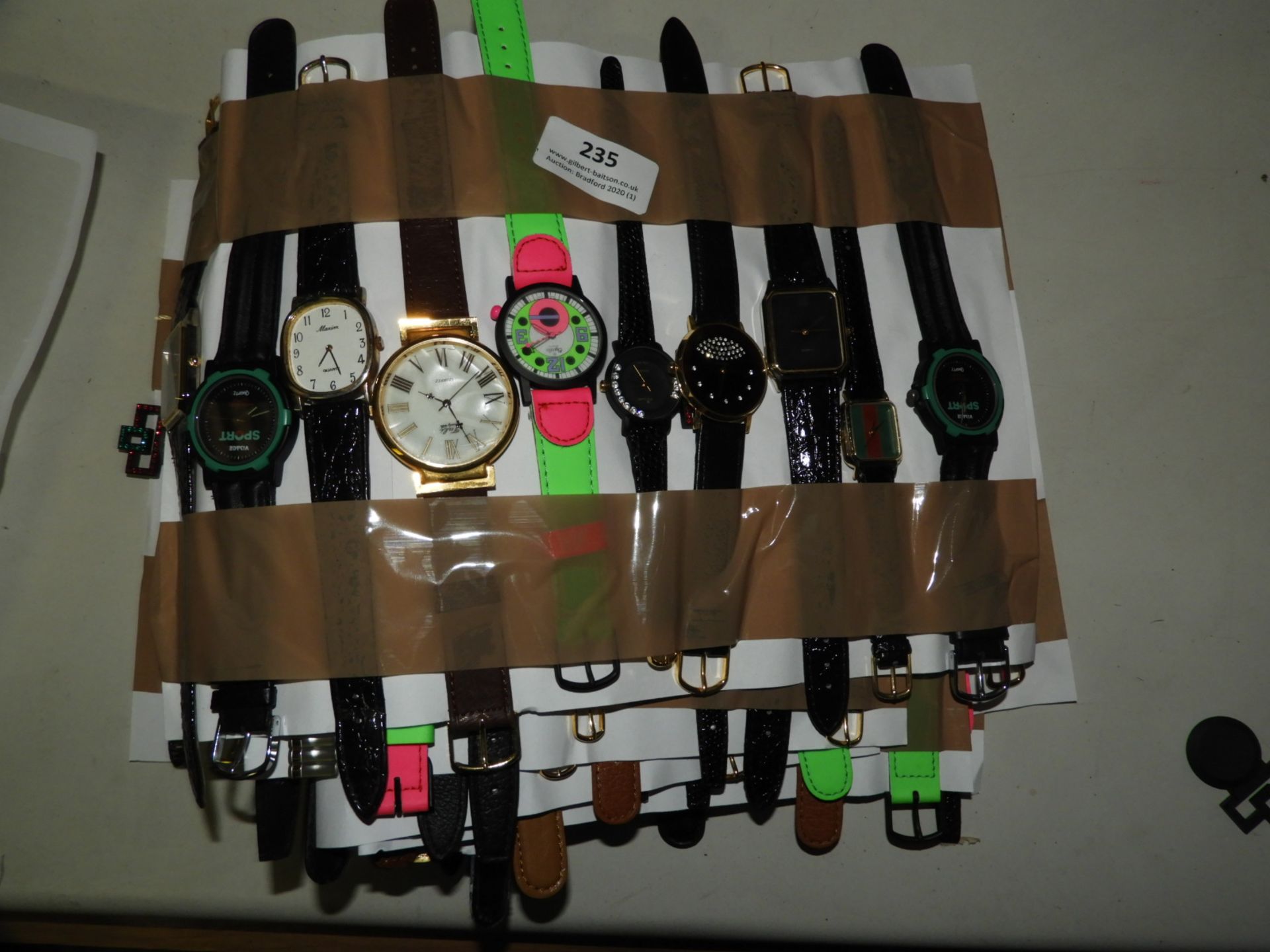 *10 Assorted Fashion Watches