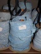 *Three Rolls of Blue Elasticated Braid Edging