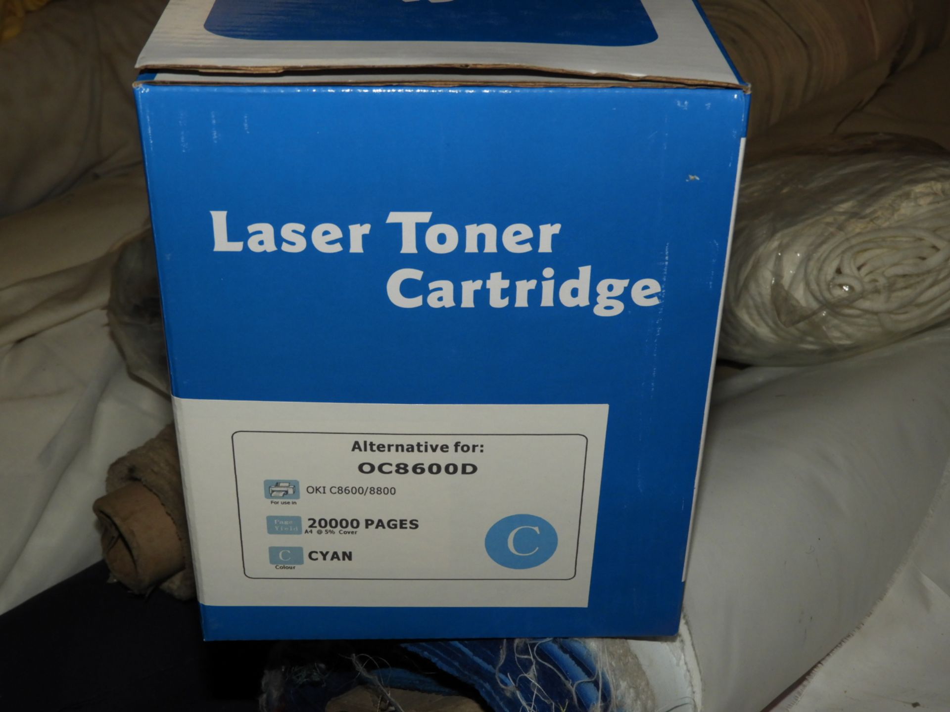 *Carton of 6 Laser Toner Cartridges OC8600D