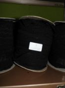 *Three Rolls of Black Lace Edging