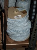 *Three Rolls of Blue Elasticated Braid Edging