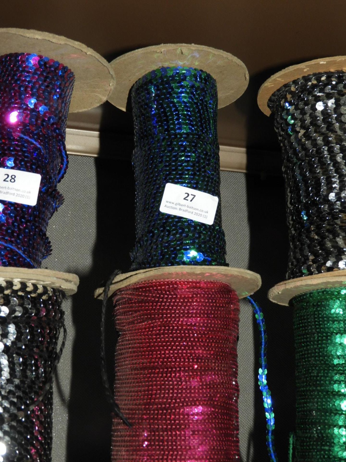 *Two Rolls of Coloured Sequins (as per photograph)