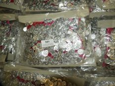 *Three Packs of Faux Silver Coin Edging