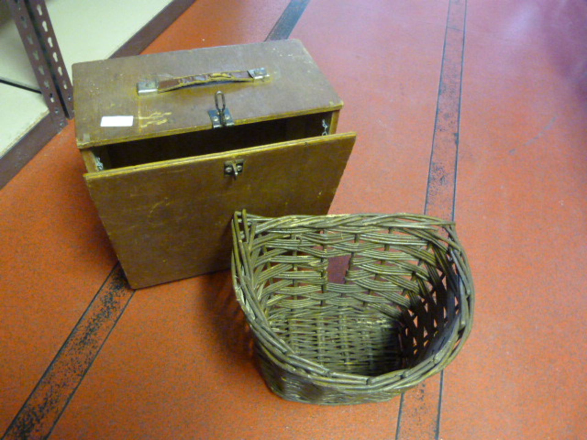 Bike Basket and a Plywood LP Box