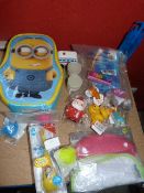 *Minions Lunch Bag, Slime, Novelty Toys, etc.