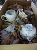 Box of Mixed Pottery