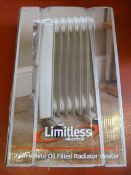 *Limitless 7 Fin Oil Filled Radiator/Heater