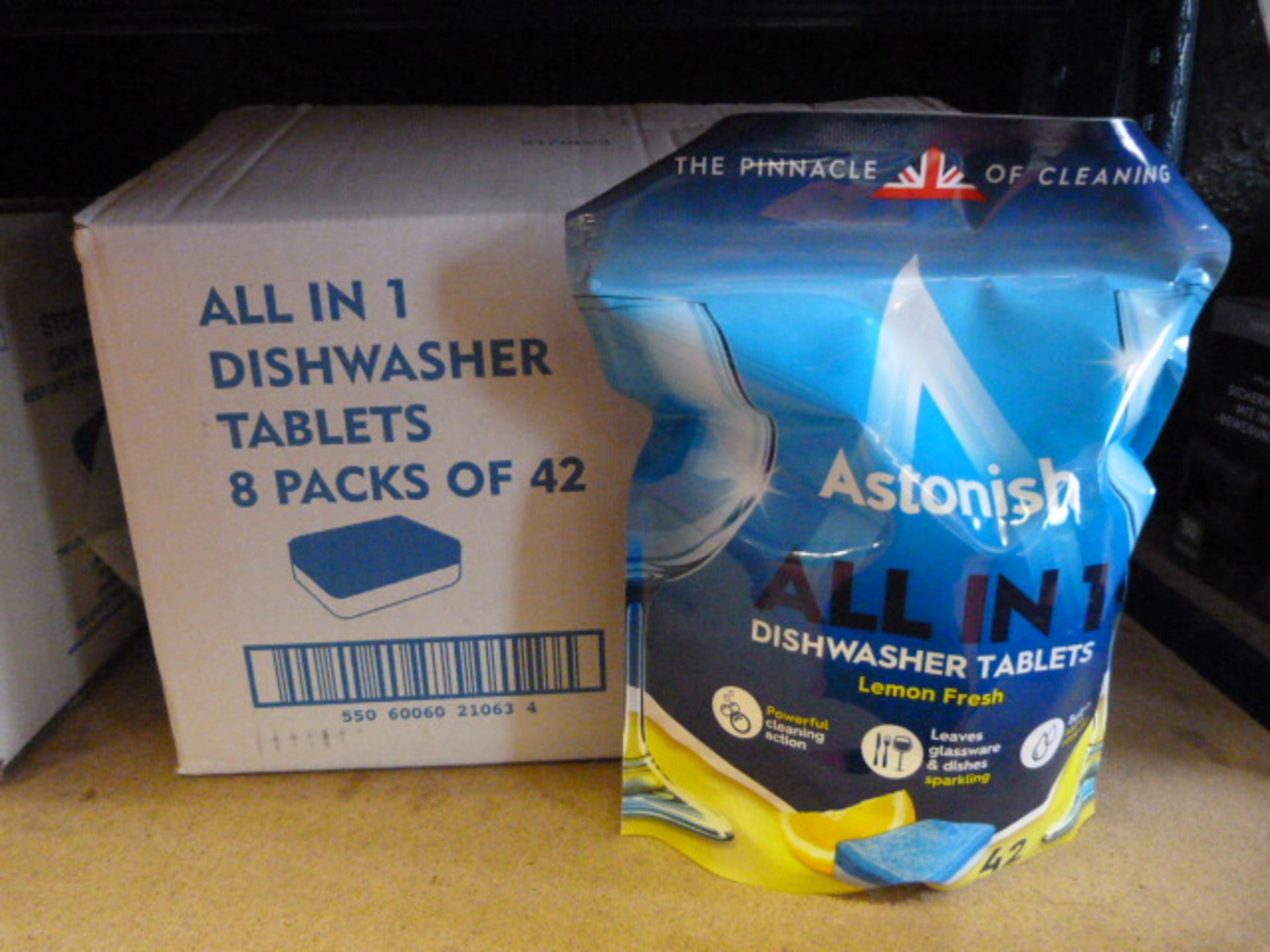 *Box of All-in-One Dishwasher Tablets