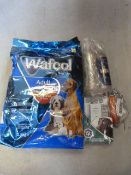*2.5kg Bag of Wafcol Dog Biscuits, Shampoo, Lead a