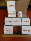 *Box of Six "Tinder" Mugs