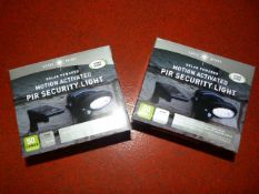 *Two Pir Motion Activated Security Lights