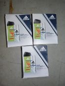 *Three Boxes of Adidas Deodorant and Active Start