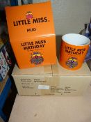 *Box of Six "Little Miss Birthday" Mugs