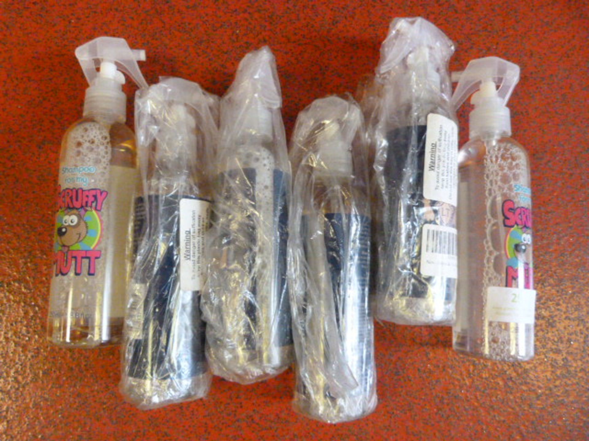 *Six 250ml Bottles of Dog Shampoo