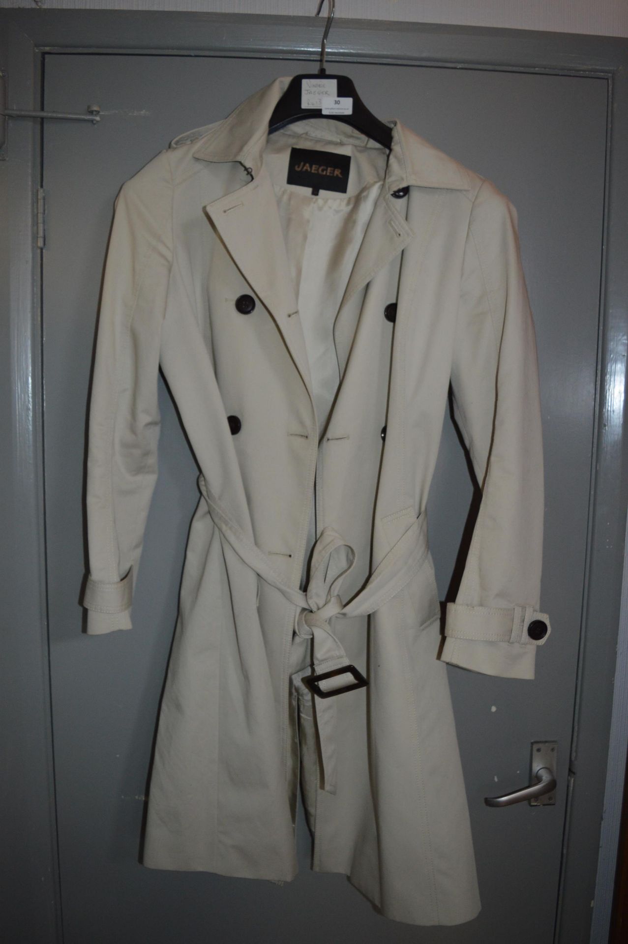 Vintage Jaeger Ladies Raincoat Size: 12