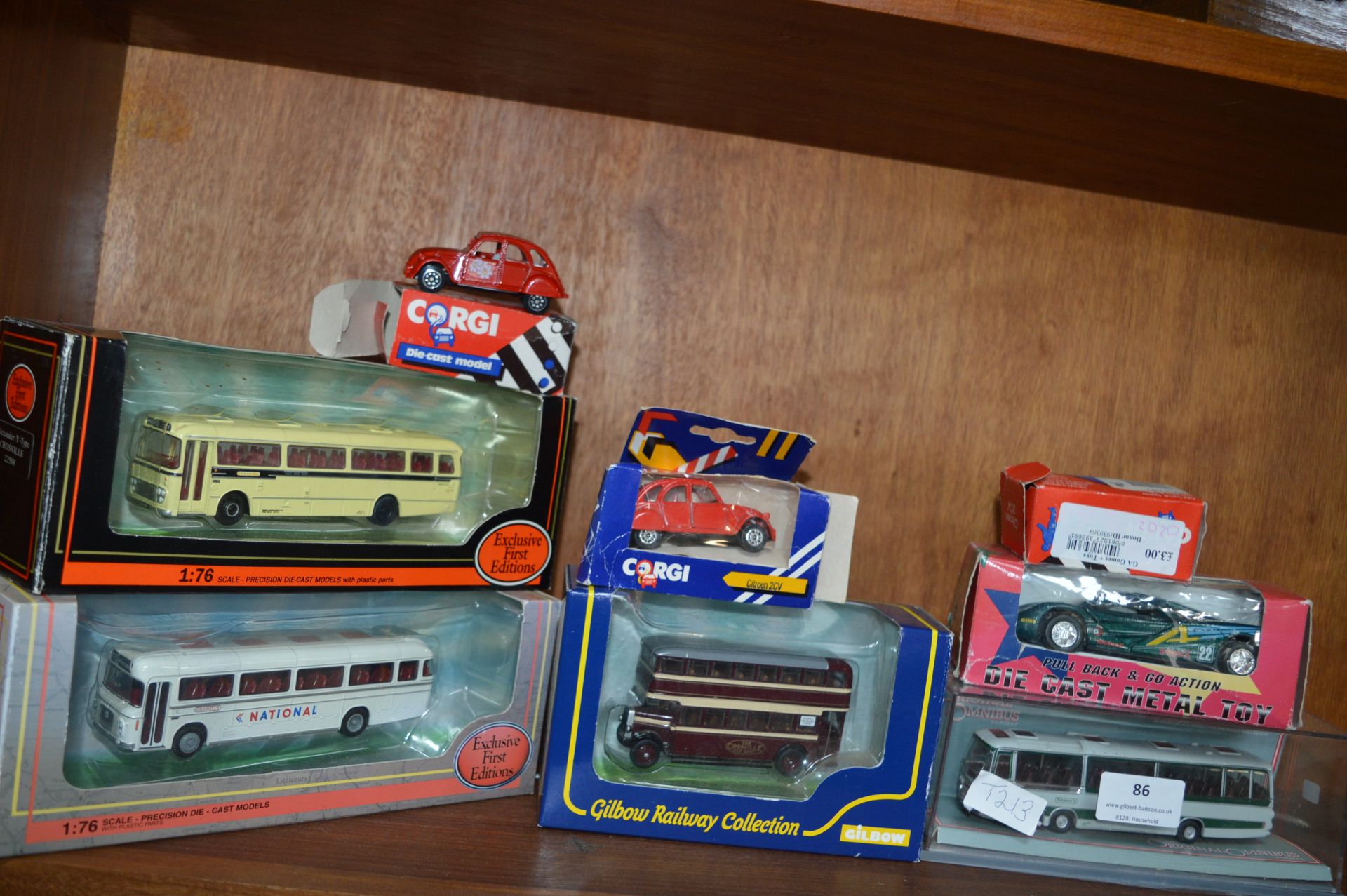 Diecast Model Buses etc.