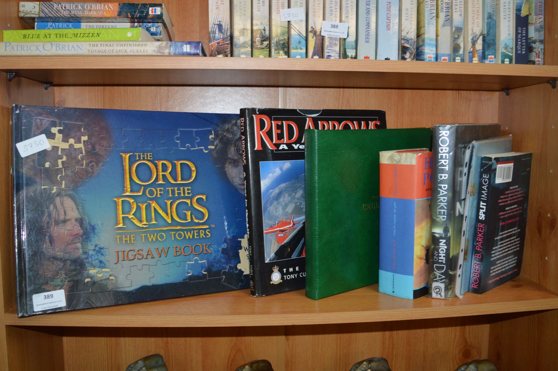 Lord of the Ring Jigsaw Book, Harry Potter, etc.