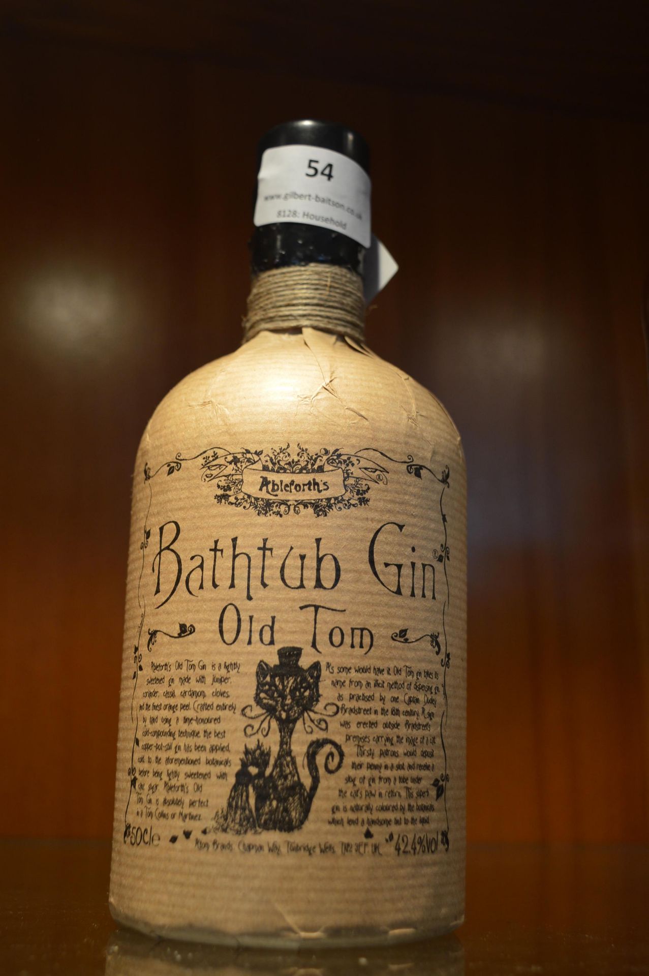 Ableforth's Old Tom Bathtub Gin 50cl