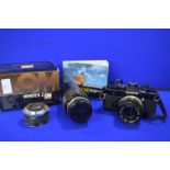 Olympus OM1 Camera Kit with Olympus Lenses