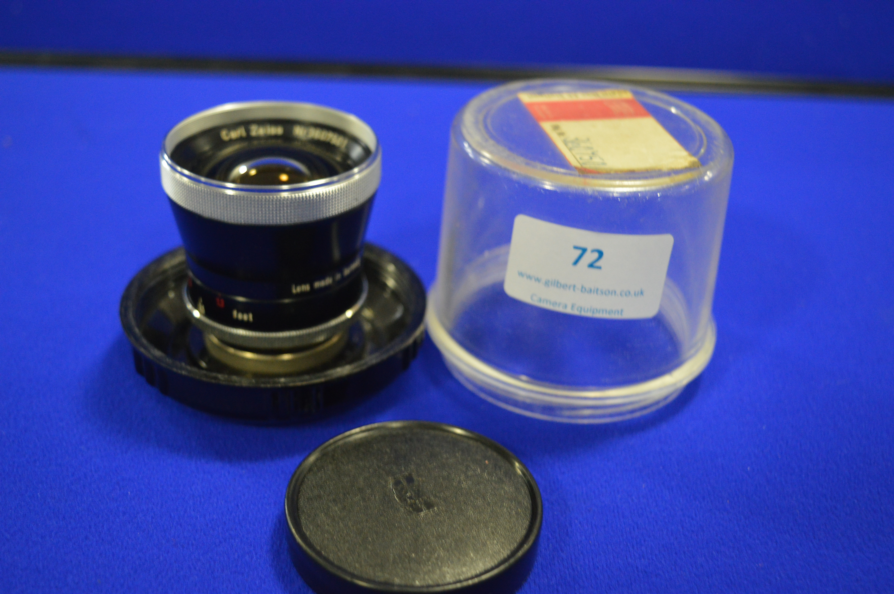 Zeiss Ikon Tessar 35mm f32 Lens