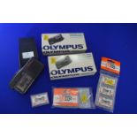 Three Olympus Pearlcorders plus Tapes