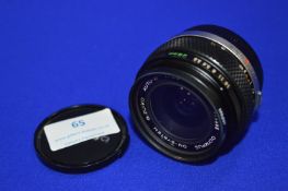 Olympus OM 28mm f3.5 Lens