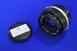Olympus OM 40mm f2.8 Lens