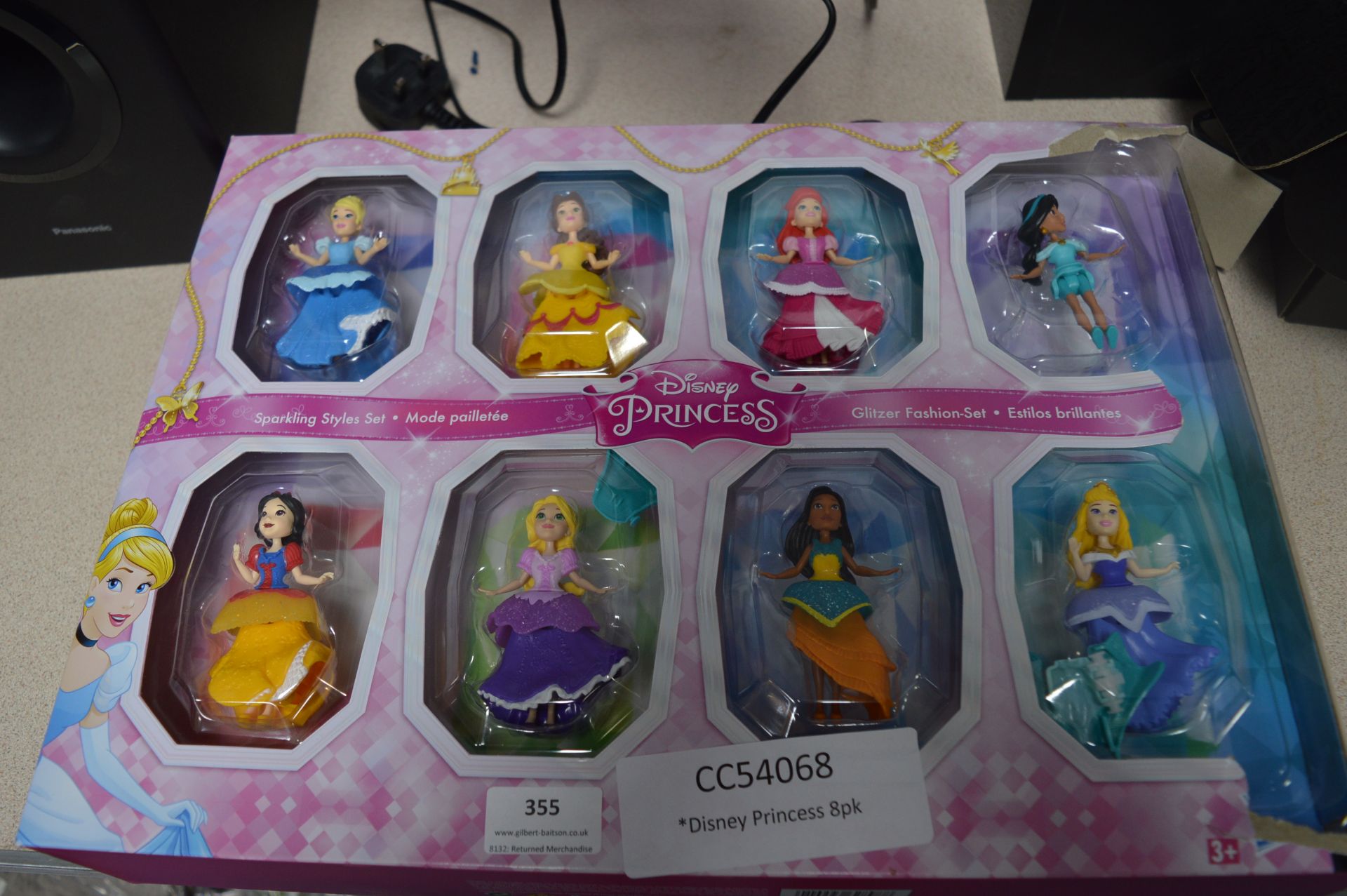 *Disney Princess 8pk