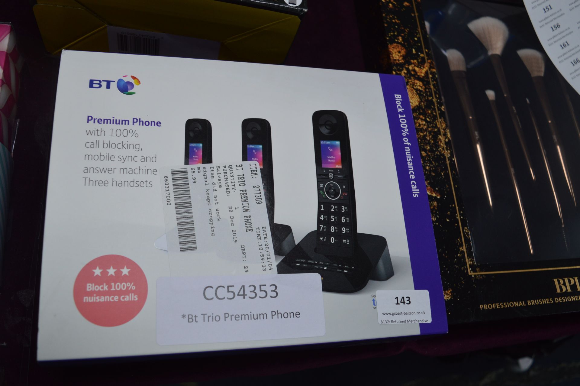 *Bt Trio Premium Telephones