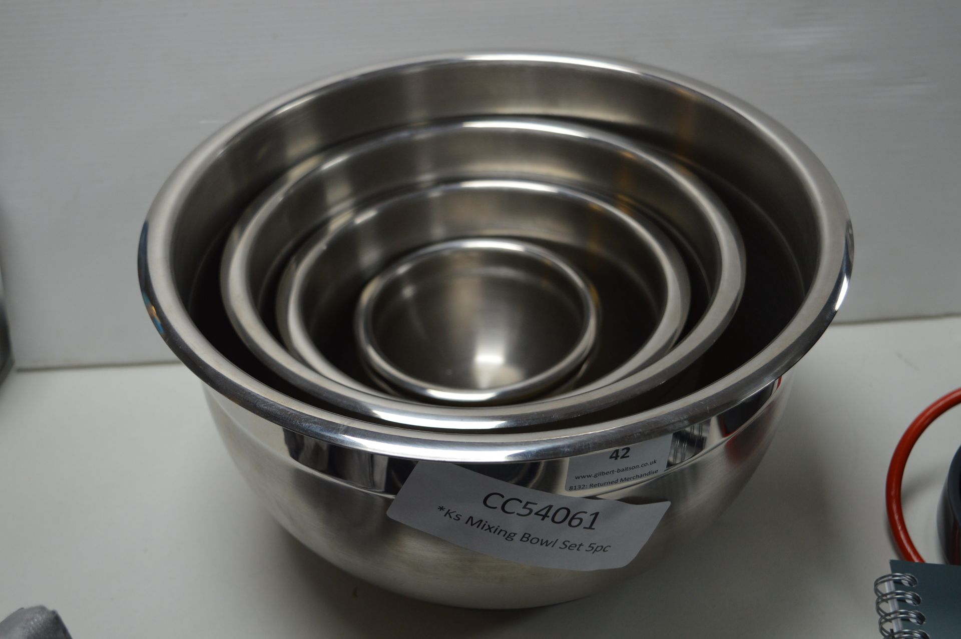 *Kirkland 5pc Stainless Steel Mixing Bowl Set