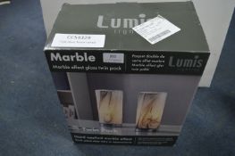 *Glass Touch Lamps 2pk