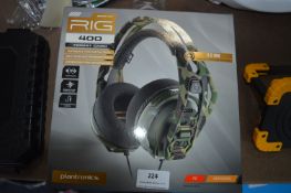 *Plantronics Rig 400 Camo Headphones