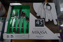 *Mikasa Kinsley 45pc S/S Cutlery Set