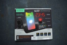 *Lacrosse Wattz 3-in-1 Projection Alarm Clock