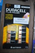 *Duracell Plus 9v Batteries 7pk