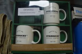 *Starbucks Ceramic Mug 3pk