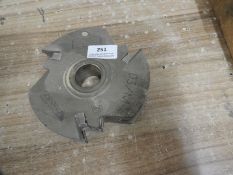 *Garniga 5/4" Spindle Moulder Cutter Block with In