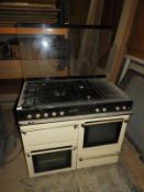 *Leisure Cream & Brass Range Cooker CM10FRC (Ex Display/Pre Owned)